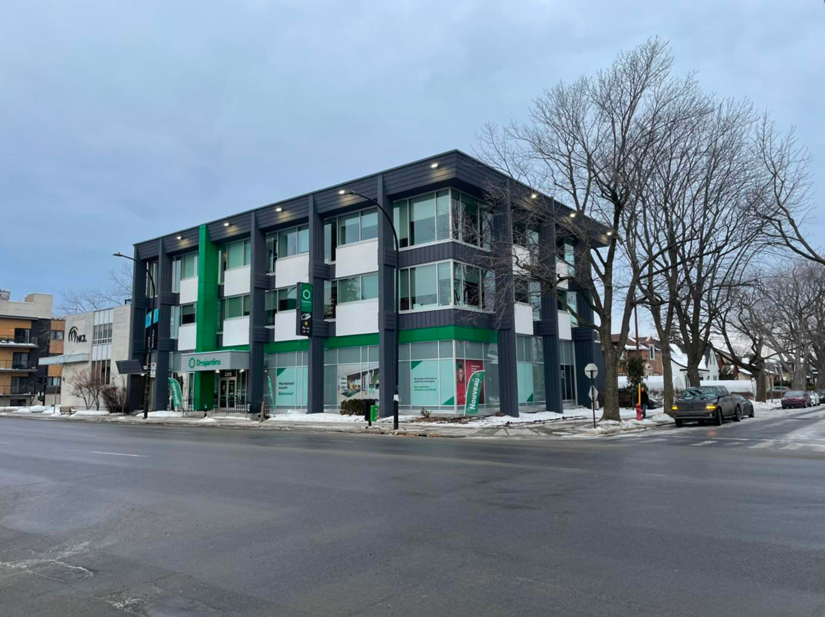 Projet Caisse Desjardins Peinture A9